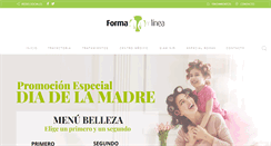 Desktop Screenshot of formaylineaalcazar.es